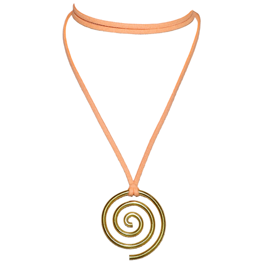 Sunset Orange Choker